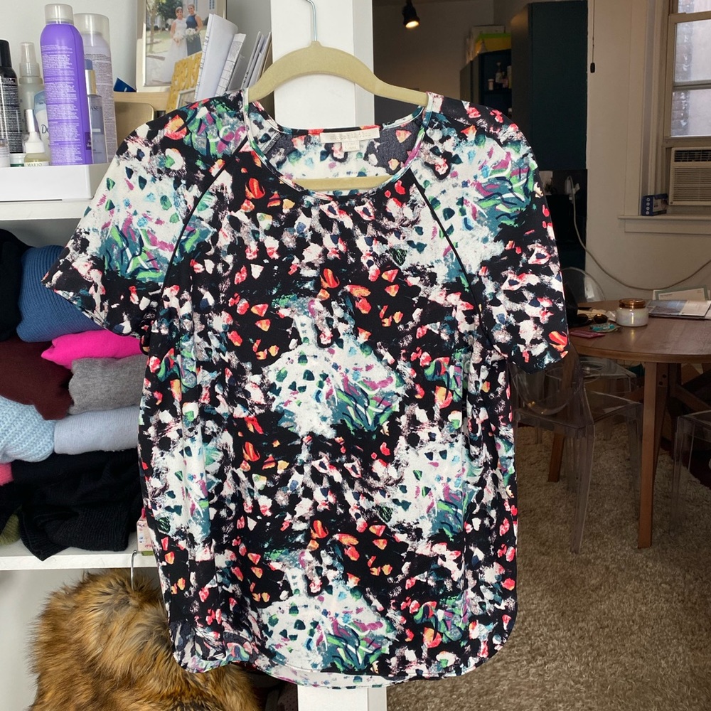 Cooper & Ella printed top size L